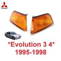 ราคา ไฟหรี่มุม ไฟมุม Mitsubishi Evolution 3 Evo 4 1995 - 1998 JDM ไฟเลี้ยว ไฟสัญญาณ ไฟหรี่ มิตซูบิชิ อีโวลูชั่น CK3 CK4 (29273883954)