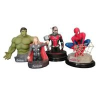 ราคา Collection Set ฝาแก้วน้ำโรงหนังThe Avengers-Antman- Spider Man (4 ชิ้น 600-) (27421610514)