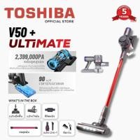 ราคา TOSHIBA V50 ULTIMATE เครื่องดูดฝุ่นไร้สาย ฟรีเครื่องกำจัดไรฝุ่น รับประกัน 5ปี แรงดูดสูง ใช้งานง่าย เหมาะกับบ้านและออฟฟิศ (40872771383)