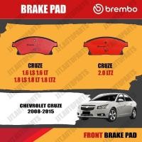 ราคา Brembo ผ้าเบรค CHEVROLET CRUZE 2008-2015 1.6 LS LT, 1.8 LS LT LTZ, 2.0 LTZ เชฟโลเลต ครูซ ปี 2008-2015 [หน้า, ดิสก์หลัง] (14103063618)