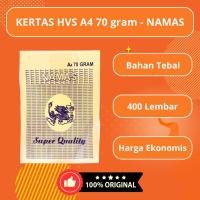 ราคา กระดาษภาพถ่าย HVS สีขาว A4 70g NAMAS (26270579274)