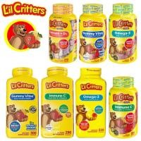 ราคา L'il Critters Gummy Vites Daily Multivitamin, Calcium+D3, Immune, Omega-3 290 Gummies วิตามินกัมมี่สำหรับเด็ก (12422103988)