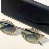 ราคา (มือสอง)(แว่นกันแดด)(แว่นวินเทจ) แว่นกันแดด แบรนด์ Corolina Lemke (14355577426)