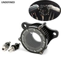 ราคา NU ชุดตัวกรองตัวกรองอากาศรถจักรยานยนต์สีดำสำหรับ Harley Sportster Iron 883 XL 1200ต่ำ Roadster 48 72สี่สิบแปด91-21 (29412782066)