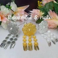 ราคา ปิ่นปักผมล้านนา ปิ่นร่มล้านนา เครื่องประดับผมชุดไทย รหัสB21002 (24878400703)