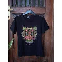 ราคา เสื้อยืดงานปัก Kenzo Tiger Gold Original Preloved (27008938410)