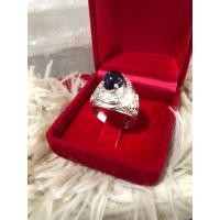 ราคา #แหวนเงินแท้#หัวทับทิมแอฟริกา#ล้อมเพชรcz (40462533753)