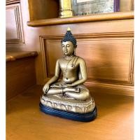 ราคา พระเชียงแสน พิมษ์สิงห์1 พระล้านนา สีทองเอิร์ธโทน (Earth Tone) ปางสะดุ้งมาร ปางมารวิชัย หน้าตัก5นิ้ว พระบูชา (20383211872)