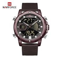 ราคา นาฬิกา naviforce watch แท้ รุ่น NF9172 สายหนัง สีดำน้ำตาล นาฬิกาแฟชั่นสุดหรู สินค้าพร้อมส่งกดสั่งซื้อได้เลย (4311490831)