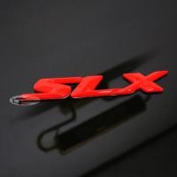 ราคา โลโก้ SLX สีแดง ขนาด 2.5 x 16 cm. ติดข้างประตู ISUZU D-MAX (13706177859)