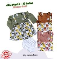 ราคา ชุดเดรสเด็กชุด3ถึง12เดือนวัสดุถัก/ชุดเดรสเด็ก (28929984270)