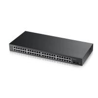 ราคา Zyxel GS1900-48 L2 Smart Managed Switch 48 Port Gigabit 2 SFP Port Rack-mount (24569989676)