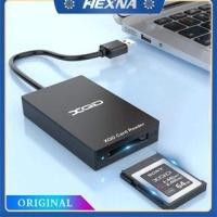 ราคา Hexna XQD Card Reader type-C หรือ USB3.0 ใช้งานร่วมกับ Sony G/M Series USB Mark XQD Card, Lexar 2933x/1400x USB Mark XQD Card สําหรับ Windows/Mac OS (42615747734)