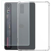 ราคา ชุดฟิล์มและเคสสําหรับ REDMAGIC Astra 9.06 / Redmagic 3 Pro 9.06 นิ้วเคสแบบนิ่มสําหรับแท็บเล็ตเกม Redmagic 3 Pro พร้อมตัวป้องกันหน้าจอกระจกนิรภัยความละเอียดสูง (43960598037)