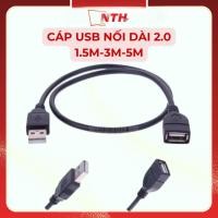 ราคา [KOL] สายต่อ USB ป้องกันการรบกวน 1.5M/ 3M/ 5M - พอร์ต USB 2.0 - สีดํา (46956108289)