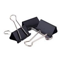 ราคา เอโร่ คลิปหนีบกระดาษ คลิปดำ รุ่น 109 ขนาด 40 มม. 24 ชิ้น / Binder Clips Model 109 size 40 mm. ( Fold Back Clips ) 24 pcs (43011297195)