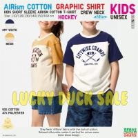 ราคา UNIQLO Kids Airism Cotton Shirt Hockey เสื้อผ้าเด็ก Unisex สําหรับเด็กชายและเด็กหญิง (56001490674)
