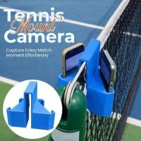 ราคา CYBER Tennis Net Camera Mount, Clip-On Design Video Recording Mount Net Mount Phone Holder, Camera Bracket ABS Training Tool มุมมองคู่ Secure Clip-On Mount Training Tool (49705832481)