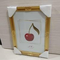 ราคา กรอบรูปขอบสีทองลายหลุยส์ขนาด a4 ราคาต่อ 1 กรอบ (26084051107)