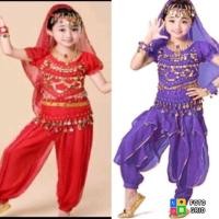 ราคา ชุดจินนี่เด็ก ชุดแขกเด็ก ชุดเต้นเด็ก กางเกง (19843207841)