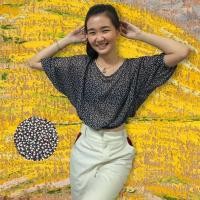 ราคา เสื้อเอวจั้ม #ผ้าชีฟองลายดอก #เสื้อจั้มเอว (9237182248)