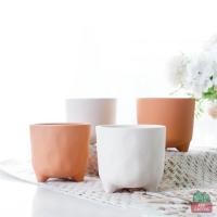 ราคา กระถาง เซรามิก ดินเผา ทรงชา 4 นิ้ว สีธรรมชาติ สีอิฐ ไม่เคลือบ เซรามิค กระถางแคคตัส กระถางกระบองเพชร สไตล์โมเดิร์นมินิมอล (13336597281)