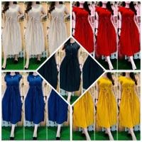ราคา KRShop(New) Midi Dress Plisset Jumbo (26554027599)