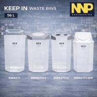 ราคา ถังขยะหกเหลี่ยม 56 ลิตร RW9271/9271+1/9271+2/9271+3PP ออกใบกำกับภาษีได้ (21675454311)