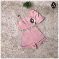 ราคา เซ็ทเสื้อ + กางเกง ป้าย8 Studio Brand มีXS SM (2480156844)