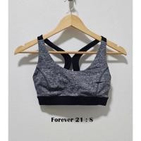 ราคา สปอร์ตบรา ออกกำลังกาย brandname มือสอง Forever 21 (28518026782)