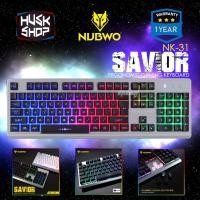 ราคา NUBWO NK-31 Savior Gaming Keyboard คีย์บอร์ดเกมมิ่ง ไฟรุ้ง 7สี ประกันศูนย์ 1ปี (2695899931)
