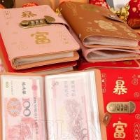 ราคา อัลบั้มที่ระลึกคอลเลกชันความมั่งคั่ง-คอลเลกชันอัลบั้มสําหรับภาพถ่ายแสตมป์การ์ด-เงินประหยัด เครื่องผูก พร้อมรหัสผ่านล็อค-หนังสือออมทรัพย์-สมุดเก็บธนบัต (46755140084)