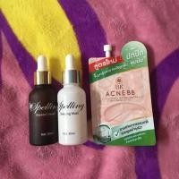 ราคา ส่งต่อ ‼️ spelling vit c + sleeping make แถมฟรี ‼️ BK acne bb (1498040151)