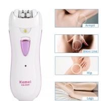 ราคา KM-290R เครื่องถอนขน เครื่องกำจัดขนไฟฟ้า ที่ถอนขน ใช้ได้ทุกส่วนของร่างกายข นาดพกพา ชาร์จไฟ (1186467820)