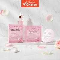 ราคา มาสก์หน้าคอลลาเจน Viareline ช่วยให้ผิวเนียนนุ่มและกระจ่างใสจากภายใน (41823786075)