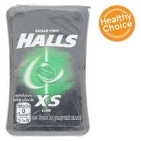 ราคา HOT ฮอลล์ เอ็กซ์เอส ไลม์ ลูกอมชูการ์ฟรีรสมะนาว 15กรัม Halls XS Lime Flavoured Sugar Free Candy 15g (9374998452)
