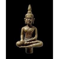 ราคา พระยอดธง เนื้อโลหะฝาบาตร ไม่ทราบที่ สวย (18935562582)