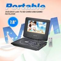 ราคา เครื่องเล่นดีวีดีพกพา Portable DVD ขนาดหน้าจอ 7 นิ้ว (5575428143)