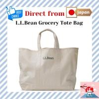 ราคา L.L.Bean / ll bean/ llbean/ Grocery Tote Bag 100% Cotton Large Capacity [Direct from Japan] (29112681121)