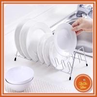 ราคา ชั้นวางท่อระบายน้ําจานสแตนเลสที่สะดวกสําหรับห้องครัวชั้นวางฝาหม้อพร้อมขาตั้งซิลิคอน_ซีซี888 (49906222707)