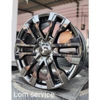 ราคา ล้อแม็ก mitsubishi pajero ขอบ 18 สีดำ ล้อแม็กแท้ถอดสีเดิมโรงงาน [วงละ 3,790.-] (20630995563)