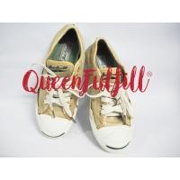 ราคา USED Converse jack purcell Gold leather (187722275)