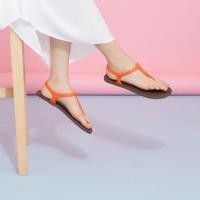 ราคา Moochuu : MC 04 Sandal พื้นน้ำตาลสายส้ม (2808910)