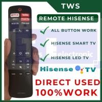 ราคา TWS Hisense Android รีโมทคอนโทรลสมาร์ททีวี (ERF3169H) Hisense Youtube Netflix เปลี่ยนรีโมทคอนโทรล Android TV (26639354759)