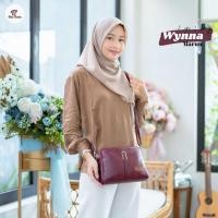 ราคา WYNNA SLINGBAG - กระเป๋าสะพายข้างผู้หญิง BY BLUE TSABITA (24756933253)