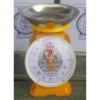 ราคา ตราตุ๊กตาคู่ ขนาด 15 กก.จานกลม เครื่องชั่ง กิโล ตาชั่งสปริง เครื่องชั่งสปริง ตาชั่งอาหาร กิโลสปริง (3248947664)