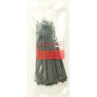ราคา เคเบิ้ลไทร์ CABLE TIE 8 นิ้ว สีดำ (3x200 ม.ม.) (1592366384)