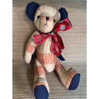 ราคา Teddy Bear handmade ตุ๊กตาหมีผ้าฝ้ายเย็บมือ size 50 cm งานมือสองญี่ปุ่นสะอาดใหม่ (28488379506)