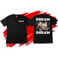 ราคา เสื้อยืดสกรีนลาย ลาย DREAM (สกรีน DFT คุณภาพสูง สกรีนหน้าหลัง) (20988631177)