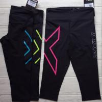 ราคา (ของแท้) กางเกงรัดกล้ามเนื้อ 2XU women's mid-rise compression 3/4 tights (4600719638)